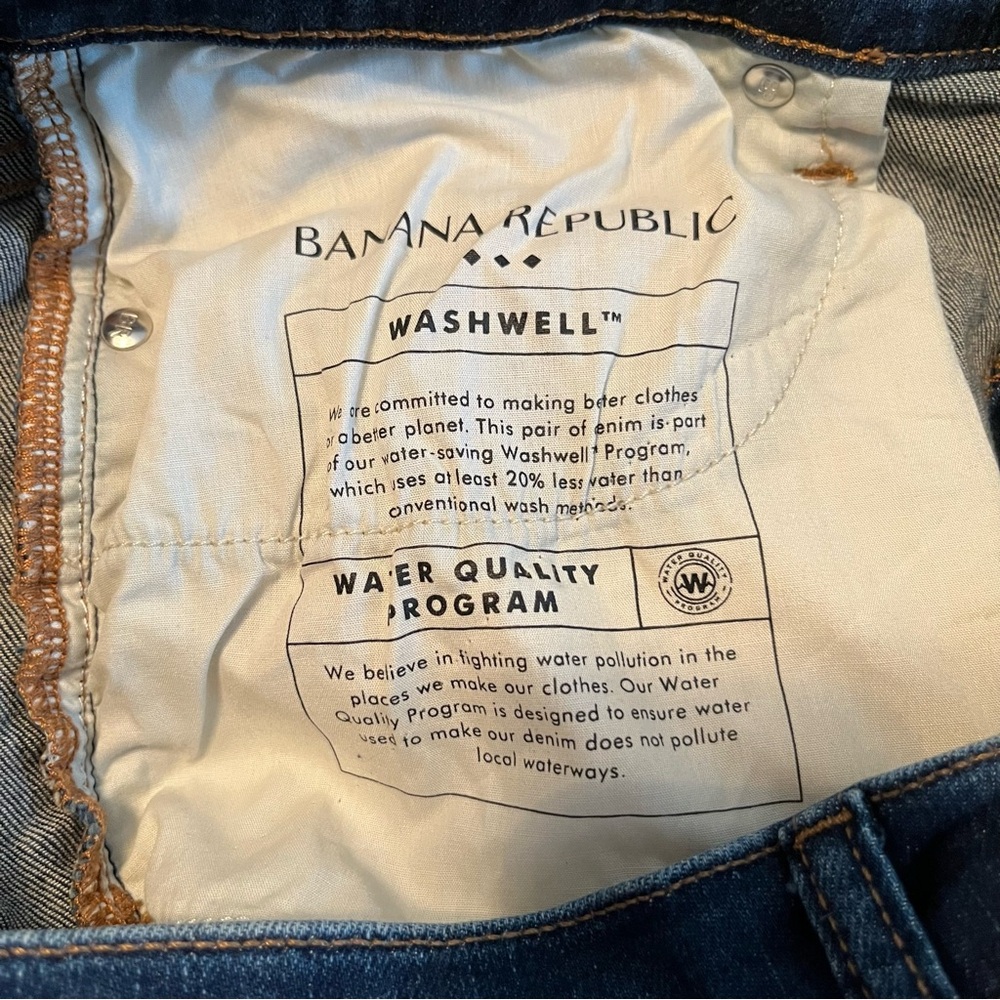 BANANA REPUBLIC FACTORY Mid-Rise Skinny Jean
12/31 | Dark Wash - Picture 9 of 9